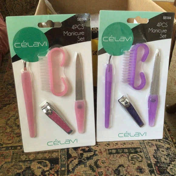 Other - HP💝1- 4pack manicure tools you choose pink or purple